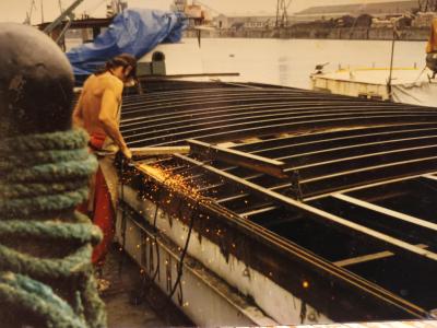 Quai de Hembeek Structure terrasse 1992