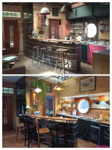 Montage Bar Avant après